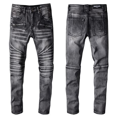 replica balmain jeans for sale